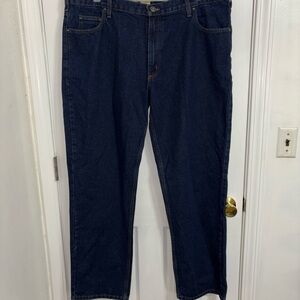 RedHead Men's Straight Leg Dark Blue Jeans